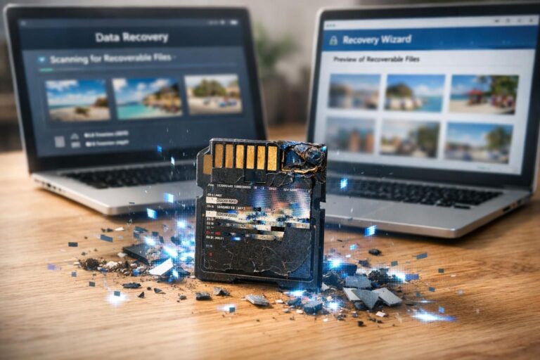 Carte sd corrompue : découvrez 2 logiciels gratuits pour récupérer vos photos de vacances