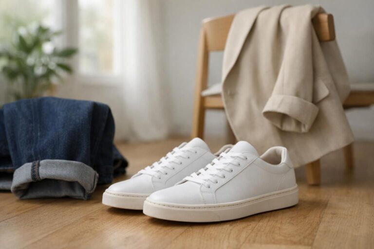 Comment choisir des baskets blanches pour un style décontracté chic qui dure plus d&rsquo;une saison
