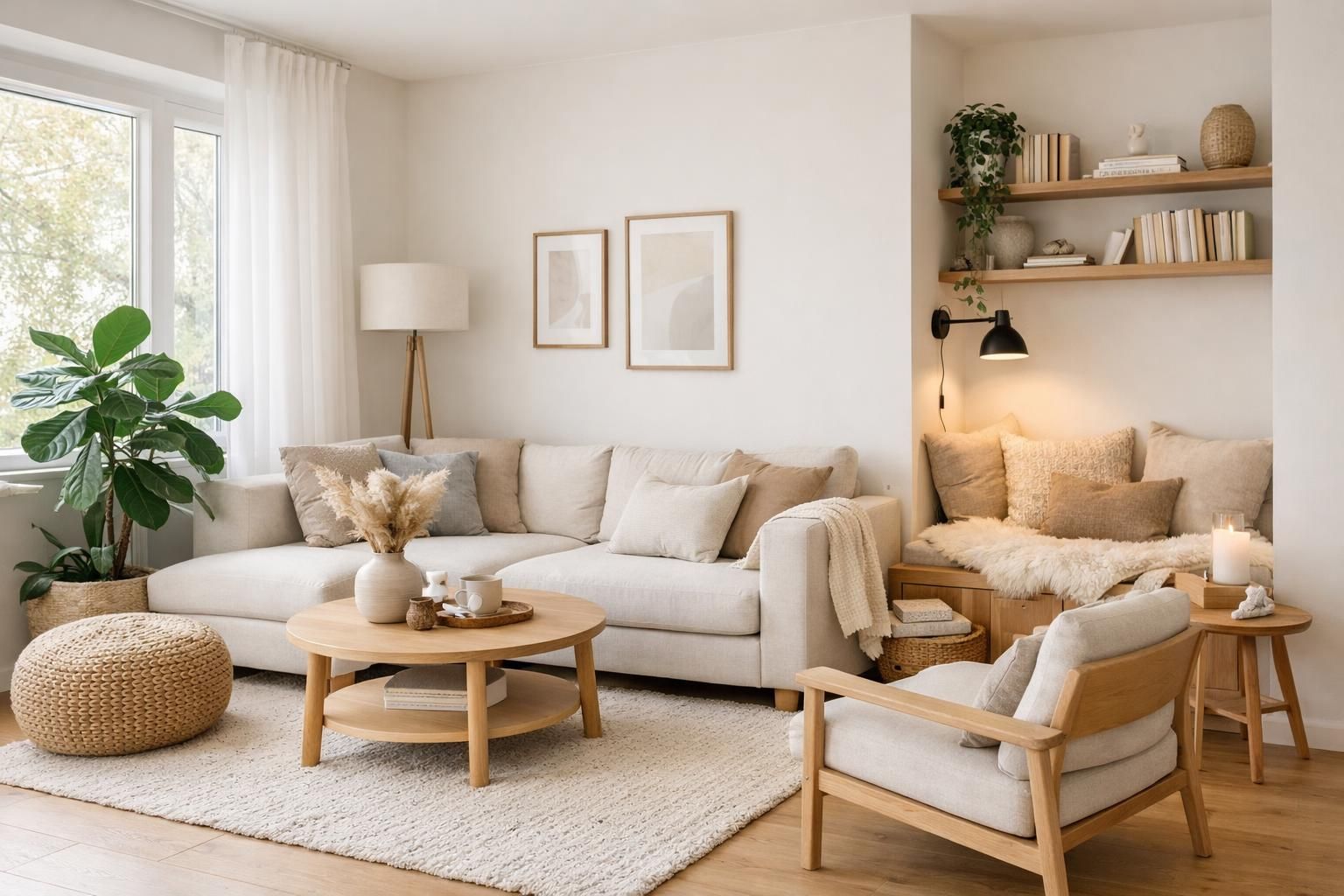 découvrez comment désencombrer votre salon avec une décoration minimaliste tout en conservant une ambiance hygge chaleureuse et accueillante pour un espace à la fois épuré et cosy.