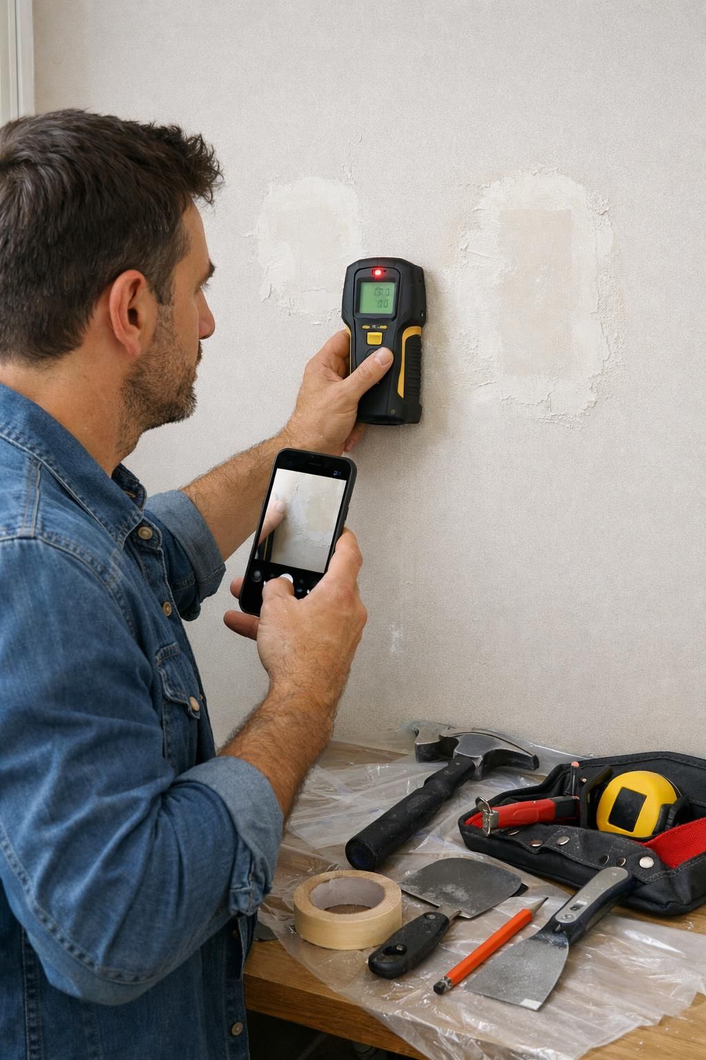 découvrez comment fixer en toute sécurité une charge lourde sur un mur en placo cassé et rebouché, avec des astuces pratiques pour éviter tout risque de détérioration.