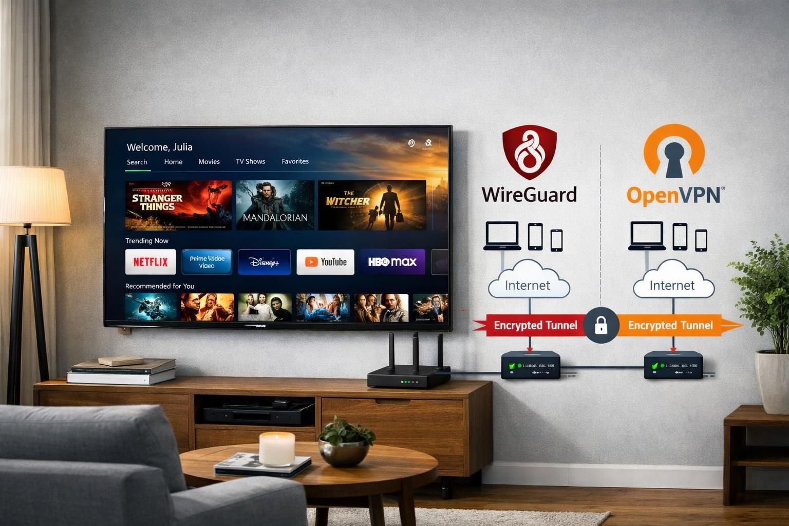 découvrez quel protocole vpn choisir pour préserver la vitesse de streaming sur votre smart tv et profiter d'une expérience sans lag ni interruption.