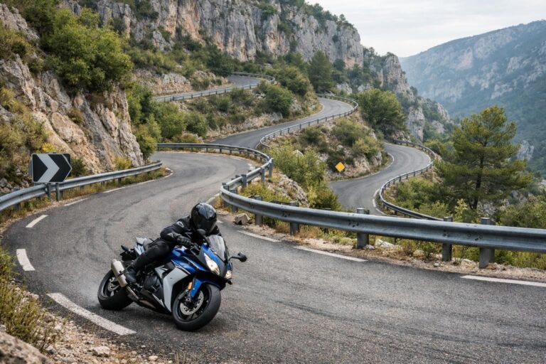 Road-trip moto dans le Verdon : les 5 virages les plus techniques à aborder avec prudence